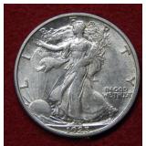 1923 S Walking Liberty Silver Half - Rare Date