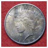 1925 S Peace Silver Dollar