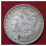 1891 O Morgan Silver Dollar