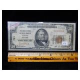1929 $50 National Currency Charter Bank #721