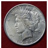1923 D Peace Silver Dollar