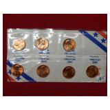 1982 Lincoln Cents 7 varieties