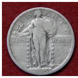 1920 Standing Liberty Silver Quarter