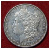 1878 Morgan Silver Dollar 8 Tail Feathers