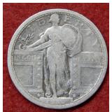1917 Standing Liberty Silver Quarter Type I
