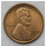 1928 D Lincoln Wheat Cent - red