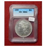 1896 Morgan Silver Dollar ICG MS62