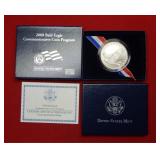 2008 Bald Eagle UNC Silver Dollar