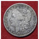 1886 S Morgan Silver Dollar