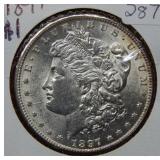 1897 S Morgan Silver Dollar