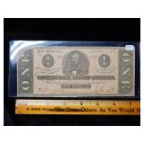 1864 $1 CSA Note T-71