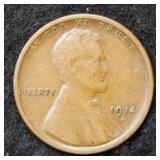 1914 S Lincoln Wheat Cent