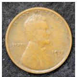 1915 D Lincoln Wheat Cent