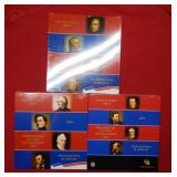 2009-2010-2011 Sealed Presidential UNC $1s