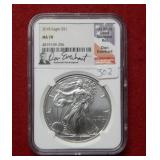 2018 Silver Eagle 1oz NGC MS70