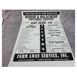 Old Sale Bills - Farm Loan