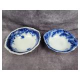Flow Blue 2 bowls