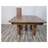 Table - 42' x 42' - 3 9' leaves and 1 11.5' leaf