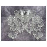 Punch bowl & cups