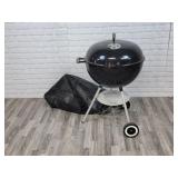 Weber grill with cover