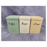 Vintage canister set