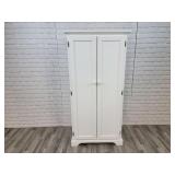 White cabinet