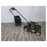 Push mower w/bagger
