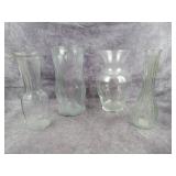 Assorted vases