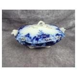 Flow Blue Covered dish