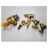 DeWalt tools - no batteries