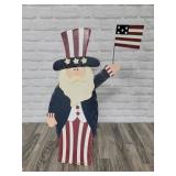 Uncle Sam porch decoration