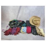 Hats, scarves, gloves, shoes