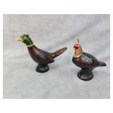 Avon pheasant and quail decanter bottle