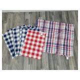 Celebrate America table cloth and 8 reversible