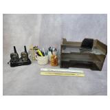 Walkie-talkie & office supplies