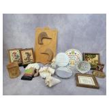 Prescious Moments, sea shell, religious and misc