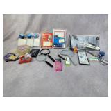 Assorted office supplies