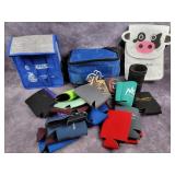 Insulated lunch totes, can cozies