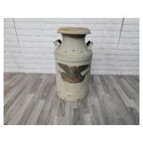 Milk Can - eagle