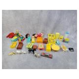 Mini doll toys; misc toys
