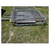 Dog Kennel; chain link posts