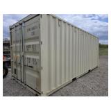 20' single use shipping container
