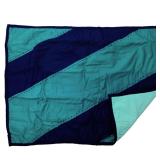 Pillowfort Blue Water Color Quilted Pillow Sham Pillowfort Blue Water Color Quilted Pillow Sham