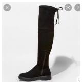 Size 5.5 Over the knee black boots