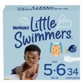 Huggies Little Swimmers Swim Diapers, Size 5/6 - 3