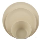 Melange 36-Piece Bamboo Bowl Set (Rounds Collectio Melange 36-Piece Bamboo Bowl Set (Rounds Collectio