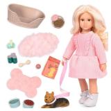 Lori 6" Doll with Dog & Accessories Dafina Lori 6" Doll with Dog & Accessories Dafina
