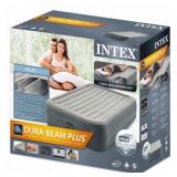 Elevated Airbed Mattress with Built-In Pump, Queen