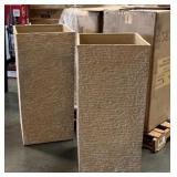 39" Large Tall Planters Antique Color 39" Large Tall Planters Antique Color