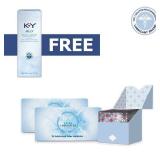 K-Y Extra Lubricated Latex Condoms Discreetly Pac K-Y Extra Lubricated Latex Condoms Discreetly Pac